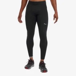Saucony Collant Et Pantalon Running^Bell Lap Tight Noir
