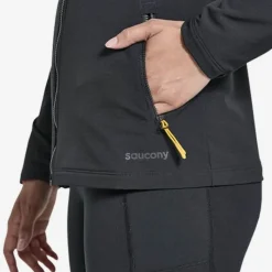 Saucony Veste Running^Bluster Jacket Noir