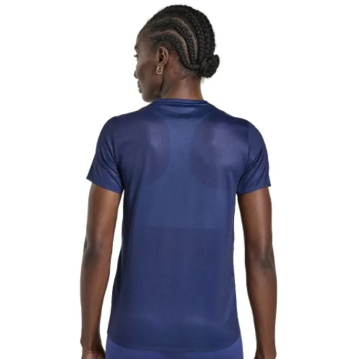 Saucony T-shirt Et Manches Longues Running^Elite Short Sleeve Bleu