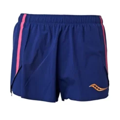 Saucony Short Running^Elite Split Shorts Bleu