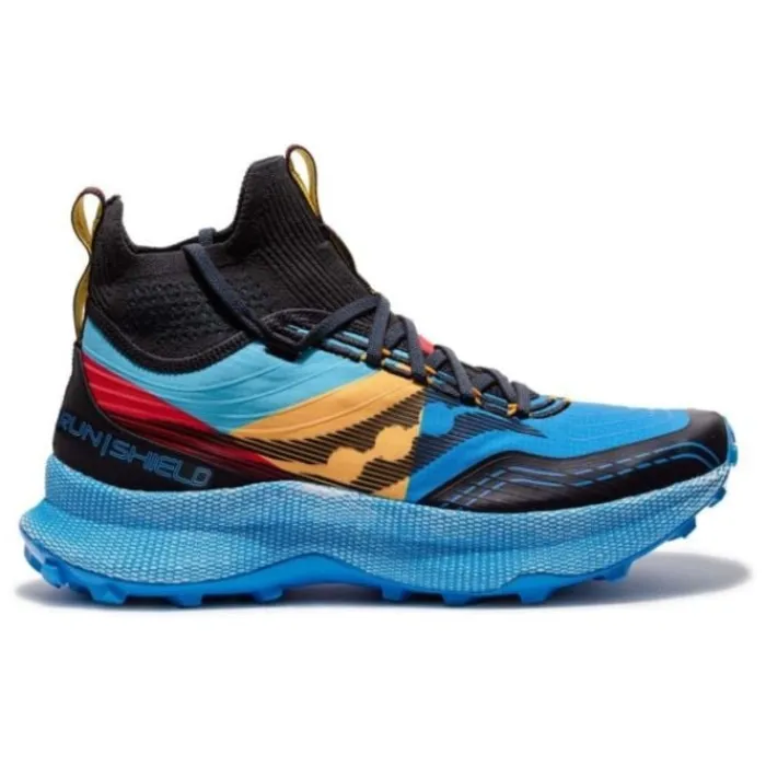 Saucony Chaussures Running Neutre|Chaussures Trail^Endorphin Trail Mid RunShield Bleu