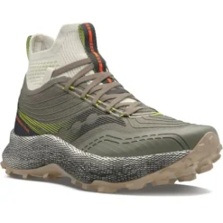 Saucony Chaussures Running Neutre|Chaussures Trail^Endorphin Trail Mid Vert