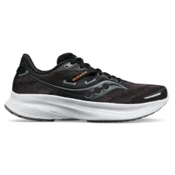 Saucony Chaussures Running Pied Large|Chaussures Pronation^Guide 16 Wide Noir