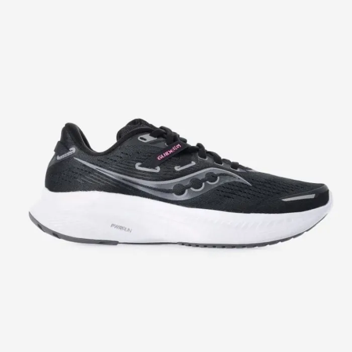 Saucony Chaussures Pronation|Chaussures Running Entrainement^Guide 16 Wide Noir
