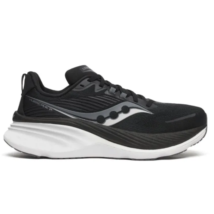 Saucony Chaussures Pronation|Chaussures Running Entrainement^Hurricane 24 Noir