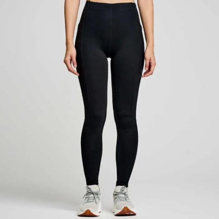 Saucony Collant Et Pantalon Running^Hurricane Tights Noir