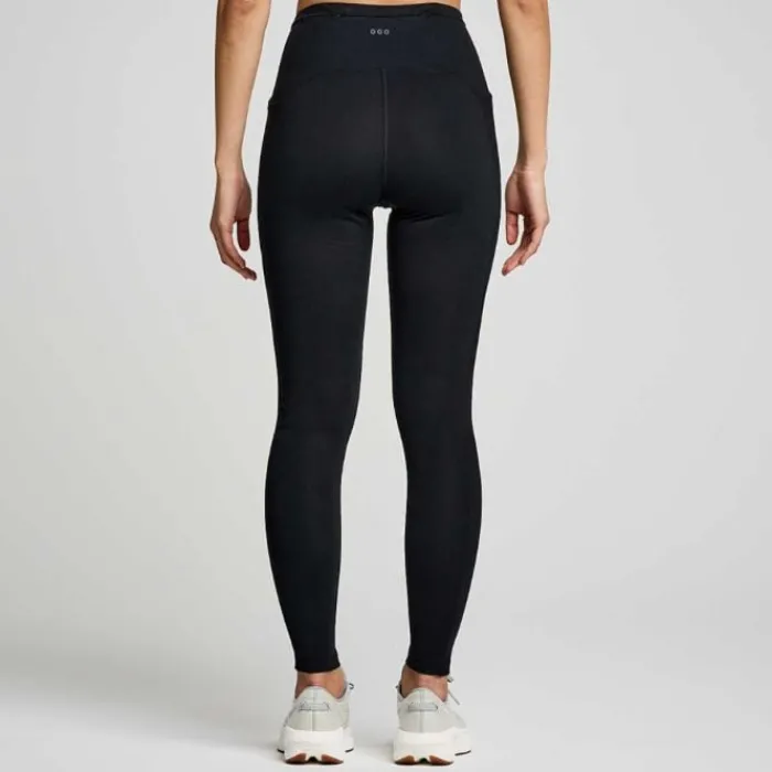 Saucony Collant Et Pantalon Running^Hurricane Tights Noir