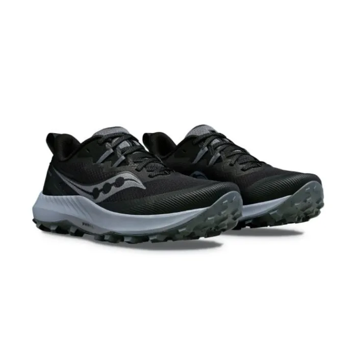 Saucony Chaussures Running Pied Large|Chaussures Running Neutre^Peregrine 14 Wide Noir