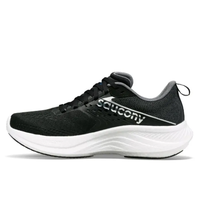 Saucony Chaussures Running Pied Large|Chaussures Running Neutre^Ride 17 Wide Noir