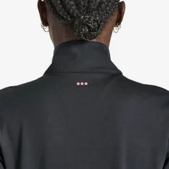 Saucony T-shirt Et Manches Longues Running^Solstice 1/4 Zip Noir