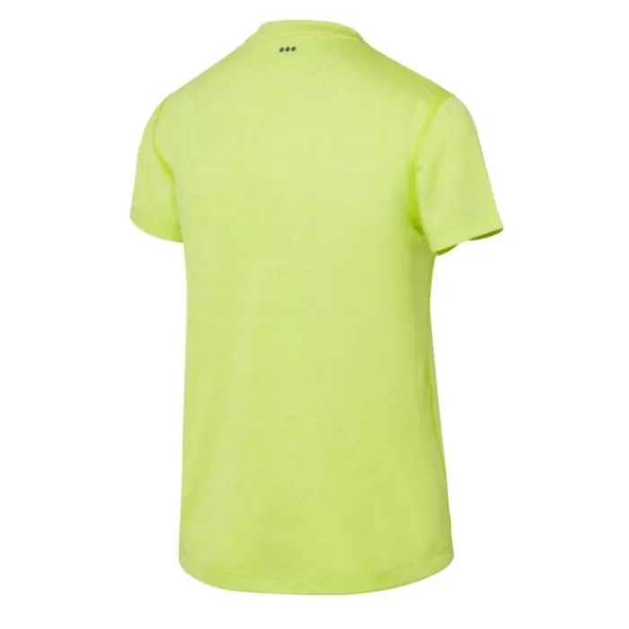 Saucony T-shirt Et Manches Longues Running^Stopwatch Graphic Short Sleeve Vert