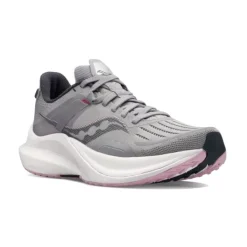 Saucony Chaussures Running Pied Large|Chaussures Pronation^Tempus Wide Gris