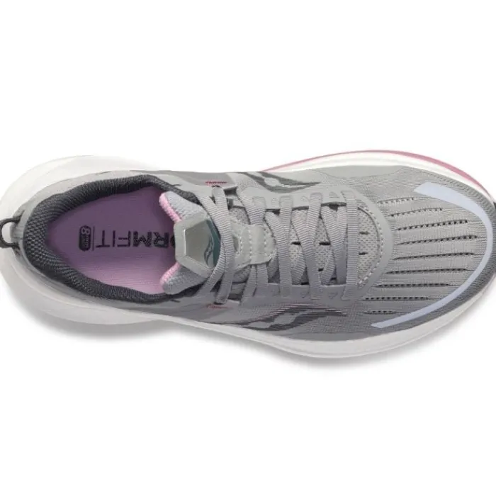 Saucony Chaussures Running Pied Large|Chaussures Pronation^Tempus Wide Gris