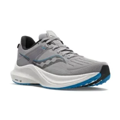 Saucony Chaussures Running Pied Large|Chaussures Pronation^Tempus Wide Gris