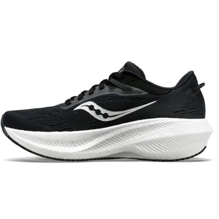 Saucony Chaussures Running Pied Large|Chaussures Running Neutre^Triumph 21 Wide Noir