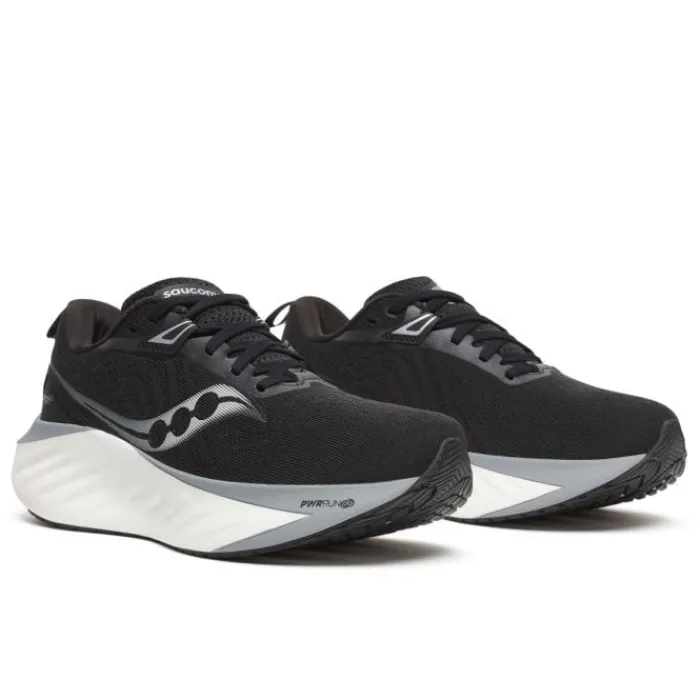 Saucony Chaussures Running Pied Large|Chaussures Running Neutre^Triumph 22 Wide Noir