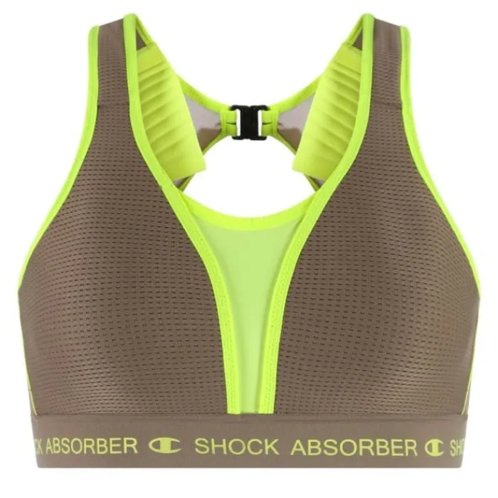 Shock Absorber Brassière De Sport^Ultimate Run Bra Padded Gris