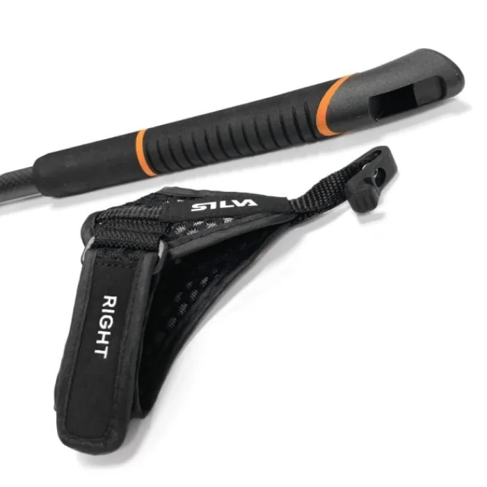 Silva Bâtons De Marche^Running Poles Carbon Adjustable Noir