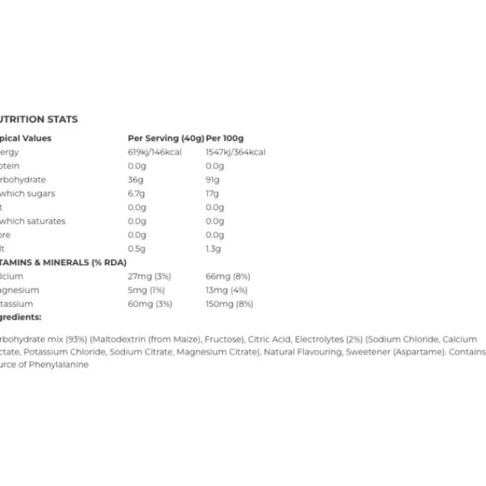 Sis Nutrition Sportive^GO Energy + Electrolyte Powder 500g. Blackcurrant