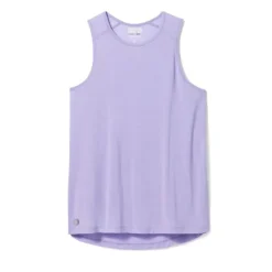 Smartwool T-shirt Et Manches Longues Running^Active Ultralite High Neck Tank Wool Mauve