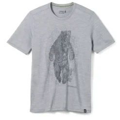 Smartwool T-shirt Et Manches Longues Running^Always Explore Short Sleeve Graphic Tee Slim Fit Gris