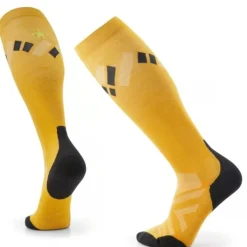 Smartwool Chaussettes|Chaussettes Running^Athlete Edition Mountaineer OTC Wool Socks Jaune