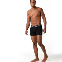 Smartwool Sous Vetement Sport^Boxer Brief Boxed Wool Noir
