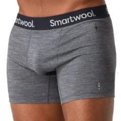 Smartwool Sous Vetement Sport^Boxer Brief Wool Gris