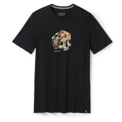Smartwool T-shirt Et Manches Longues Running^Def Lyfe Short Sleeve Graphic Tee Slim Fit Noir