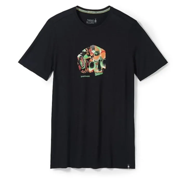 Smartwool T-shirt Et Manches Longues Running^Def Lyfe Short Sleeve Graphic Tee Slim Fit Noir