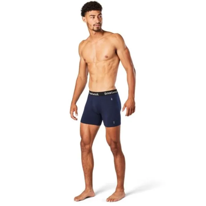 Smartwool Sous Vetement Sport^Merino Boxer Brief Bleu