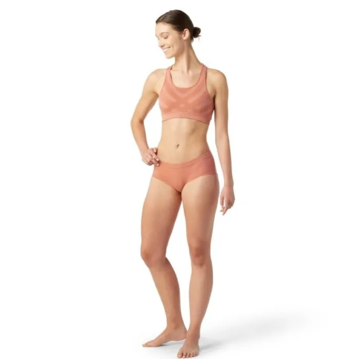 Smartwool Sous Vetement Sport^Merino Sport Seamless Hipster Boxed Rouge