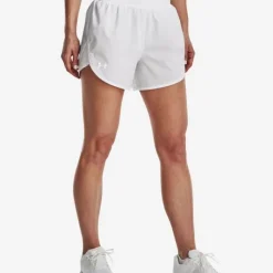 Under Armour Short Running^Fly By Elite 3" Shorts Blanc