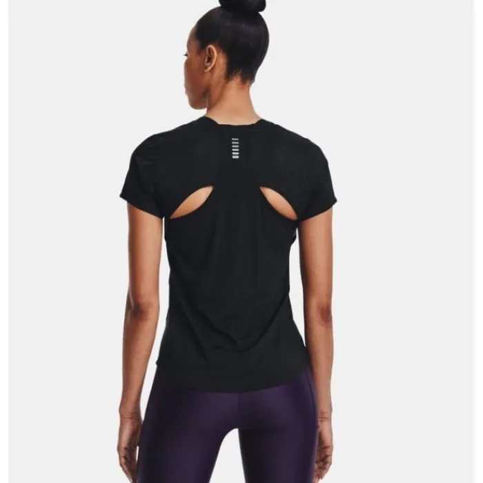Under Armour T-shirt Et Manches Longues Running^IsoChill Run Laser Tee Noir