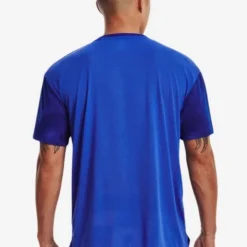 Under Armour T-shirt Et Manches Longues Running^Run Anywhere Streaker Short Sleeve Bleu