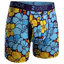 2UNDR Sous Vetement Sport^Swing Shift Boxer Bleu