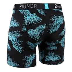2UNDR Sous Vetement Sport^Swing Shift Boxer Bleu