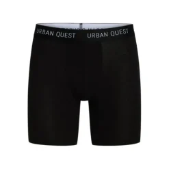 Urban Quest Sous Vetement Sport^Bamboo Long Leg Tights 3-Pack Noir