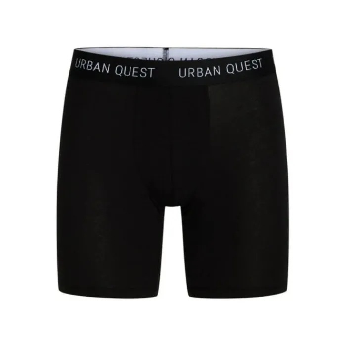 Urban Quest Sous Vetement Sport^Bamboo Long Leg Tights 3-Pack Noir