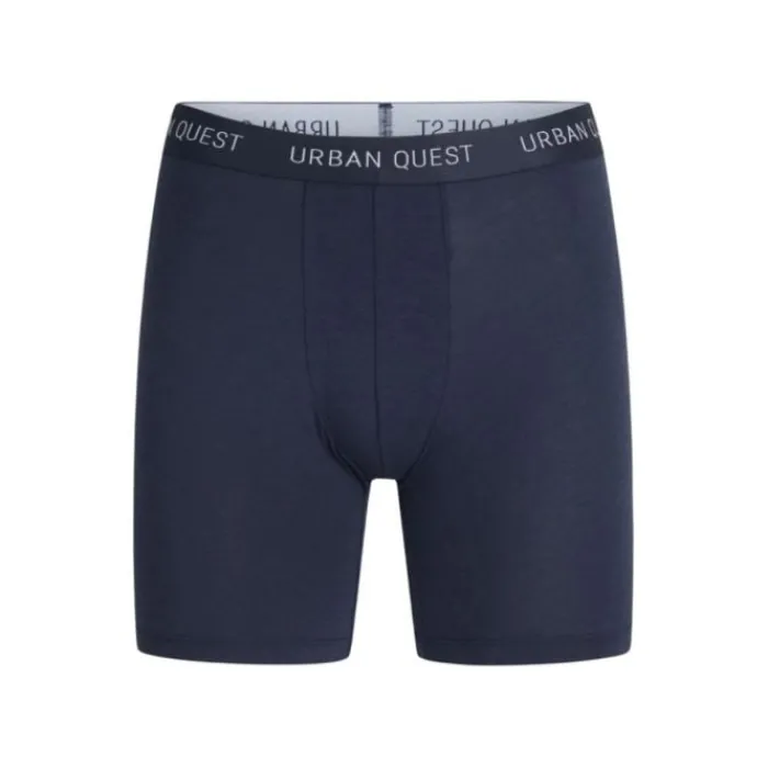 Urban Quest Sous Vetement Sport^Bamboo Long Leg Tights 3-Pack Bleu