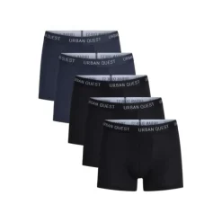 Urban Quest Sous Vetement Sport^Bamboo Tights 5-Pack Noir