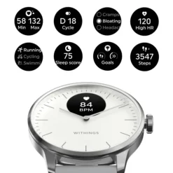Withings Montres Course À Pied^Scanwatch Light 37mm Blanc