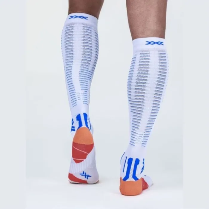 X-Bionic Chaussettes|Chaussettes Running^Run Expert Effektor OTC Socks Blanc