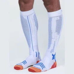 X-Bionic Chaussettes|Chaussettes Running^Run Expert Effektor OTC Socks Blanc