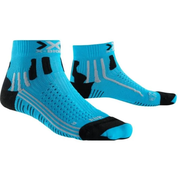 X-Bionic Chaussettes|Chaussettes Running^Women's Effector XBS. Running Short Socks Bleu