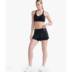 2XU Short Running^Aero 2in1 4 inch Shorts Noir