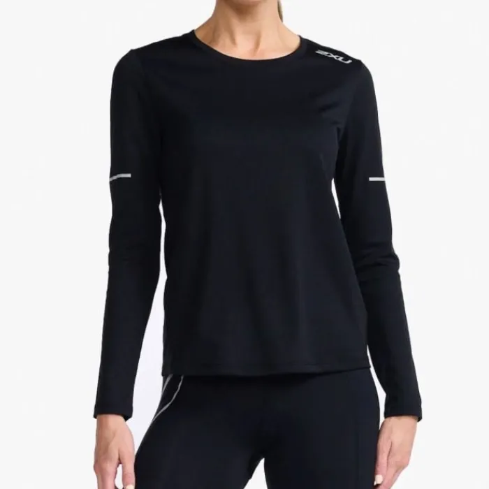 2XU T-shirt Et Manches Longues Running^Aero Long Sleeve Tee Noir