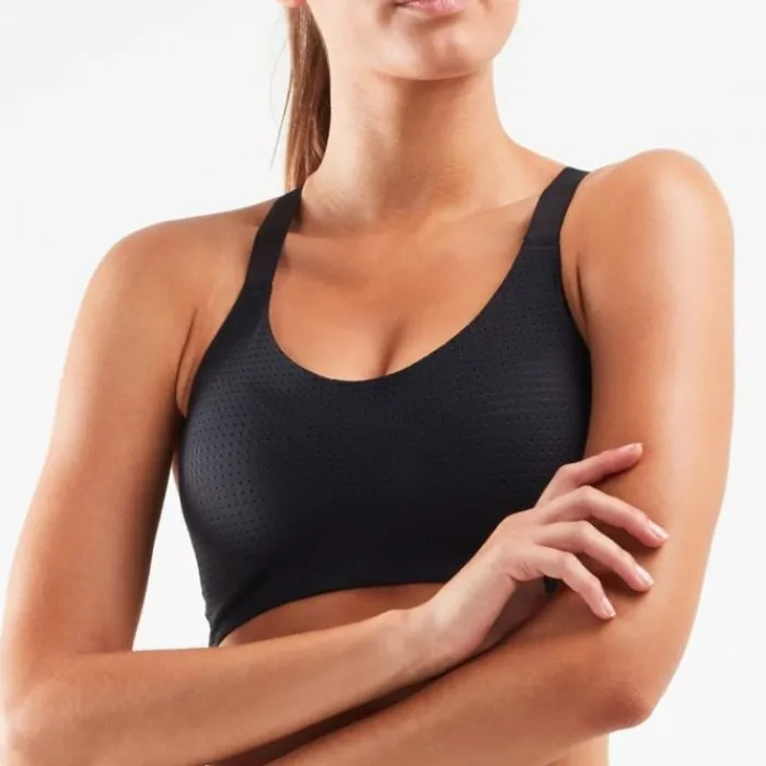 2XU Brassière De Sport^Aero Medium Impact Bra Noir