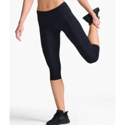 2XU Collant Et Pantalon Running^Aero Mid-Rise Compression 3/4 Tight Noir