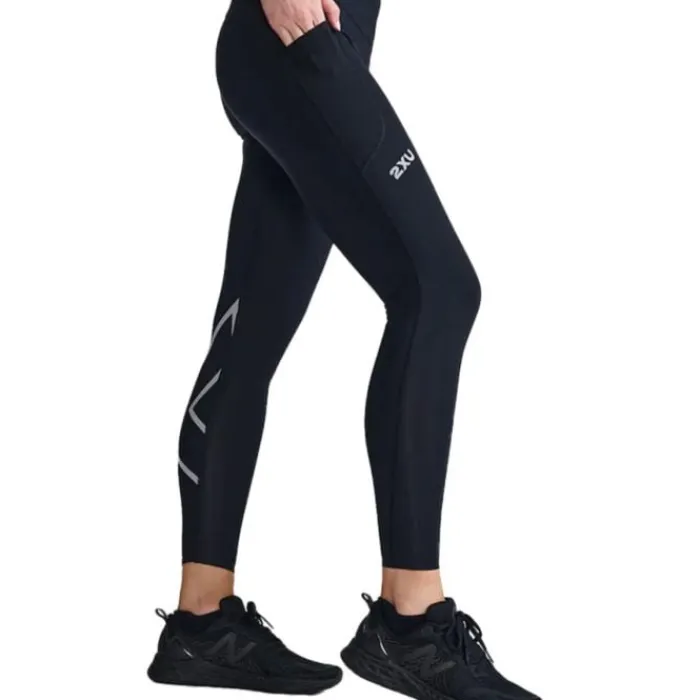 2XU Collant Et Pantalon Running^Aero Mid-Rise Compression Tight Blanc